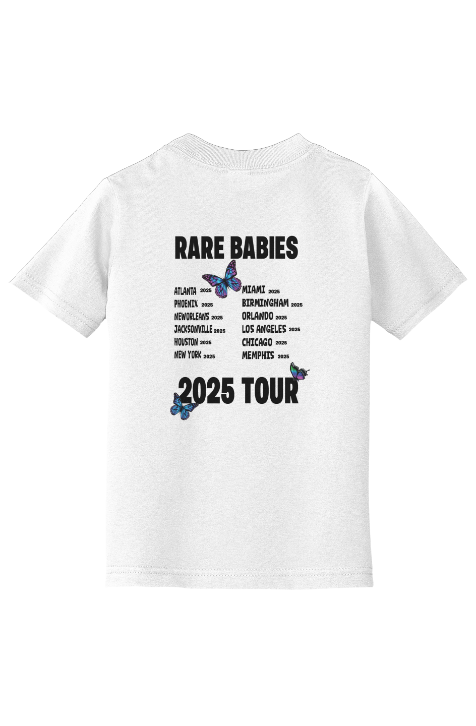 Rare Babies “2025 Tour” Toddler Tee